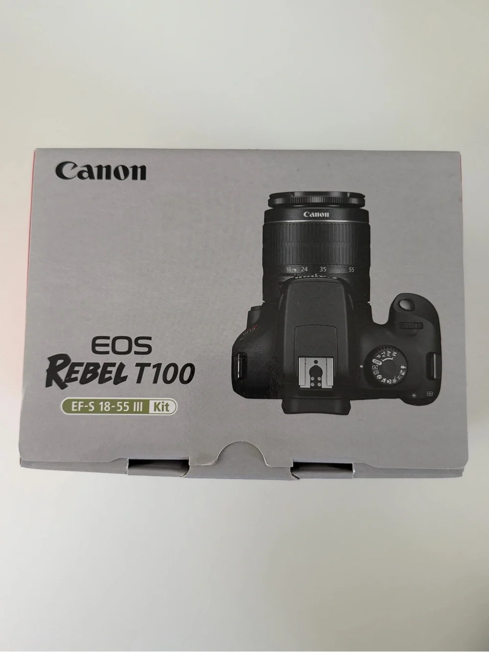 Canon EOS Rebel T100 18 MP Digital SLR Camera Kit - Black